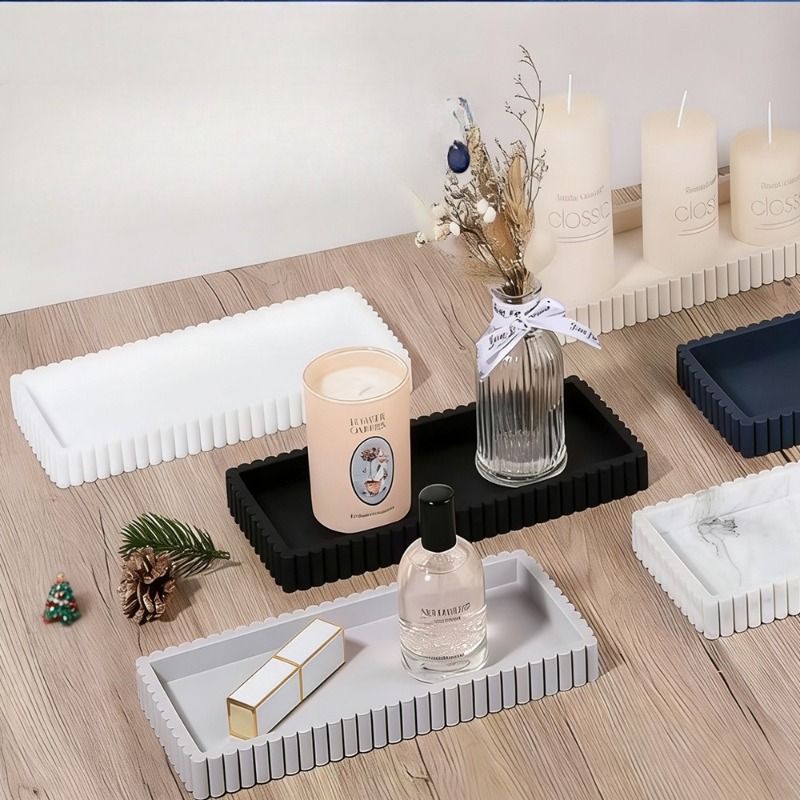 Baki Penyimpanan Berpinggir Be - Vanity Home Decor ulasan dan harga