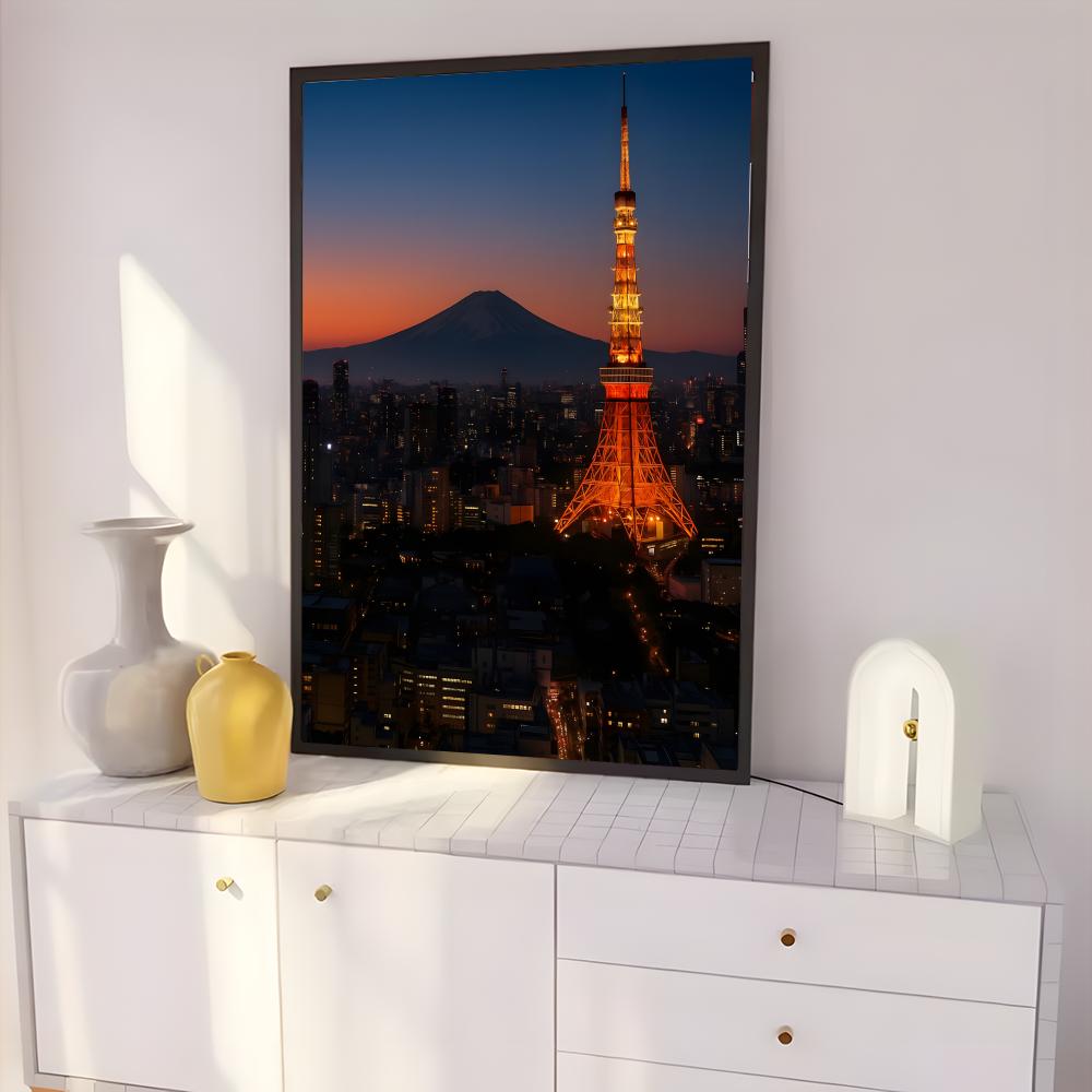 Poster Romantis Landmark Peman - Home Decor Tokyo ulasan dan harga