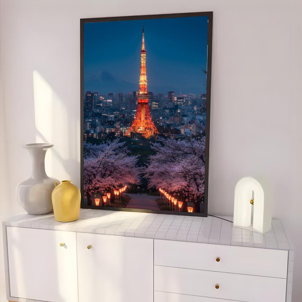 Poster Romantis Landmark Peman - Home Decor Tokyo ulasan dan harga
