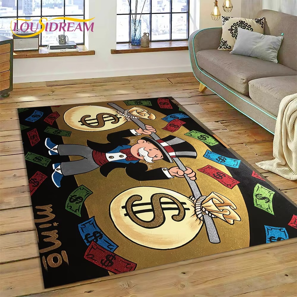 Karpet Uang Kartun Monopoli Do - Home Decor Game Online ulasan dan harga