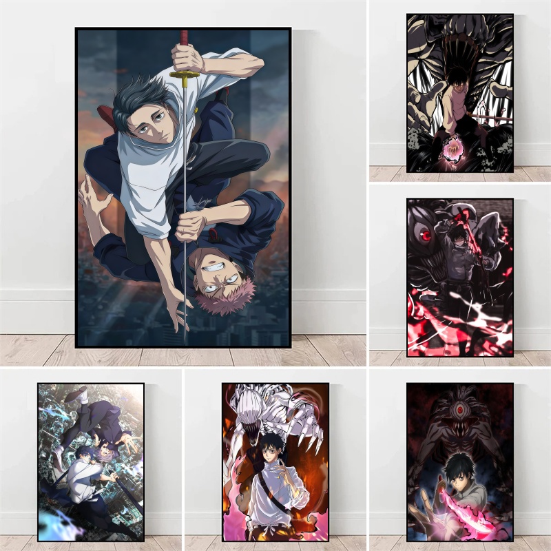 Jujitsu Kaisen Yuta Okkotsu &  - Home Decor Painting ulasan dan harga