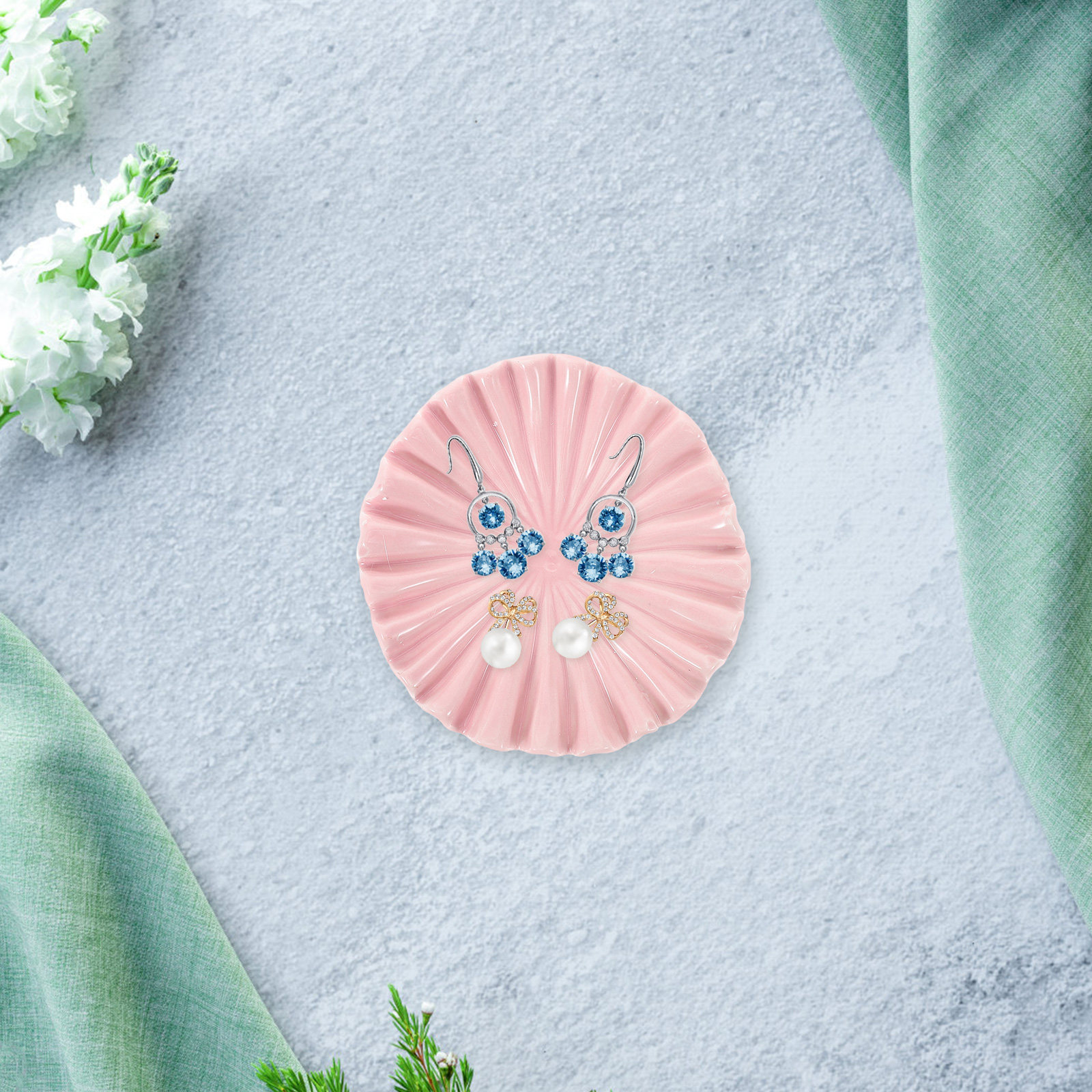 Nampan Perhiasan Keramik Dekor - Ceramic Trinket Dish ulasan dan harga