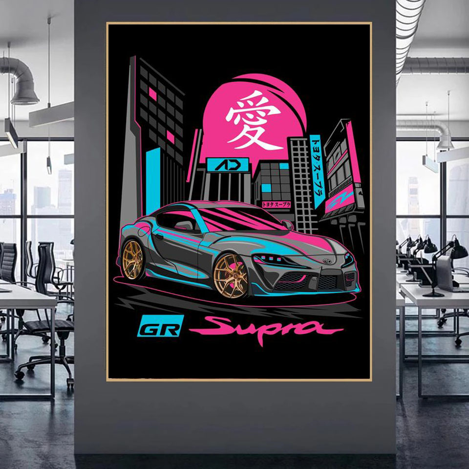 Lukisan Berlian Tokyo Mobil Ba - Home Decor Tokyo ulasan dan harga