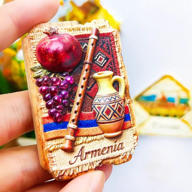 Magnet Kulkas Armenia Suvenir  - Home Decor Yerevan ulasan dan harga