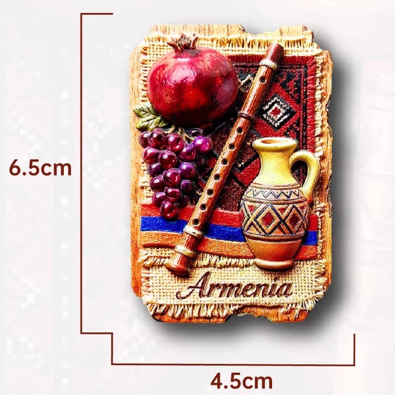 Magnet Kulkas Armenia Suvenir  - Home Decor Yerevan ulasan dan harga
