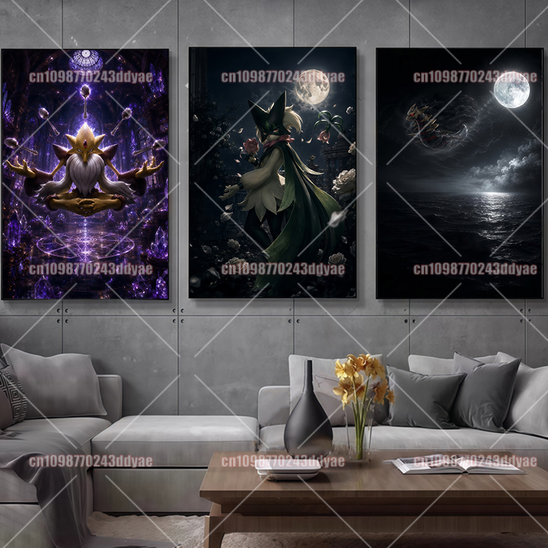 Poster Lukisan Kanvas Karakter - Home Decor Painting ulasan dan harga