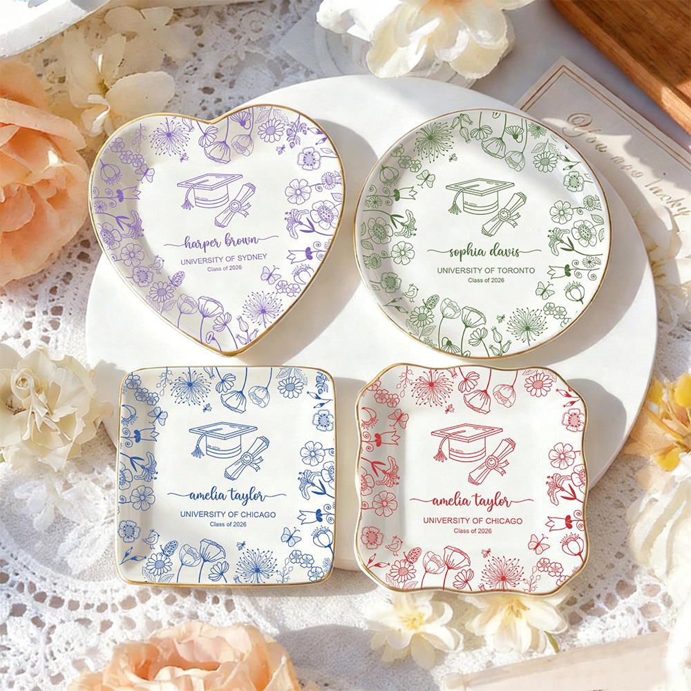 Tempat Perhiasan Foto Sahabat  - Ceramic Trinket Dish ulasan dan harga