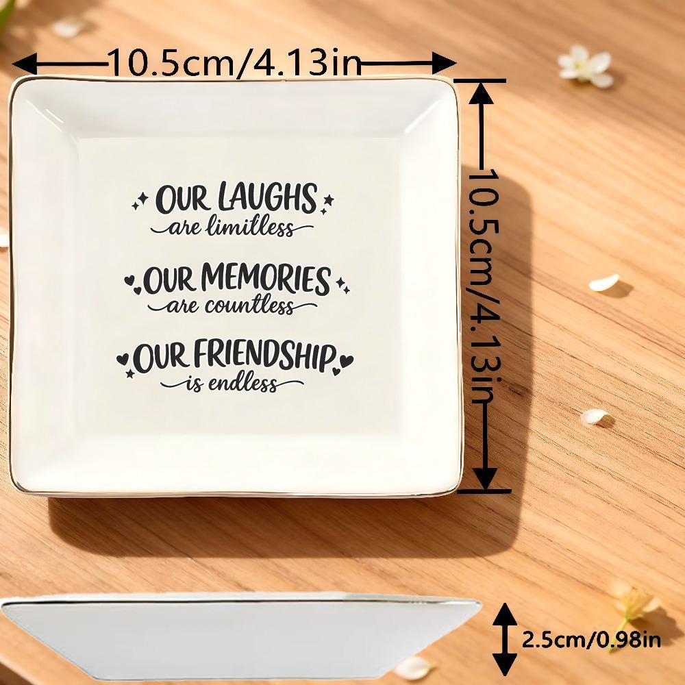 Tempat Perhiasan dengan Kutipa - Ceramic Trinket Dish ulasan dan harga
