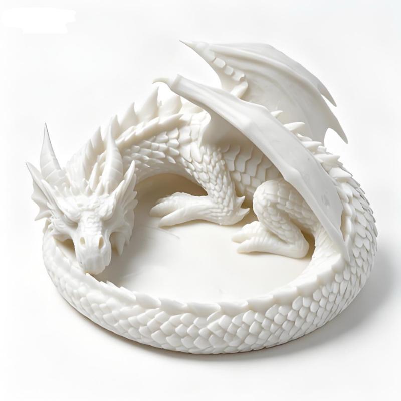 Nampan Naga 3D Printing Gaya G - Ceramic Trinket Dish ulasan dan harga