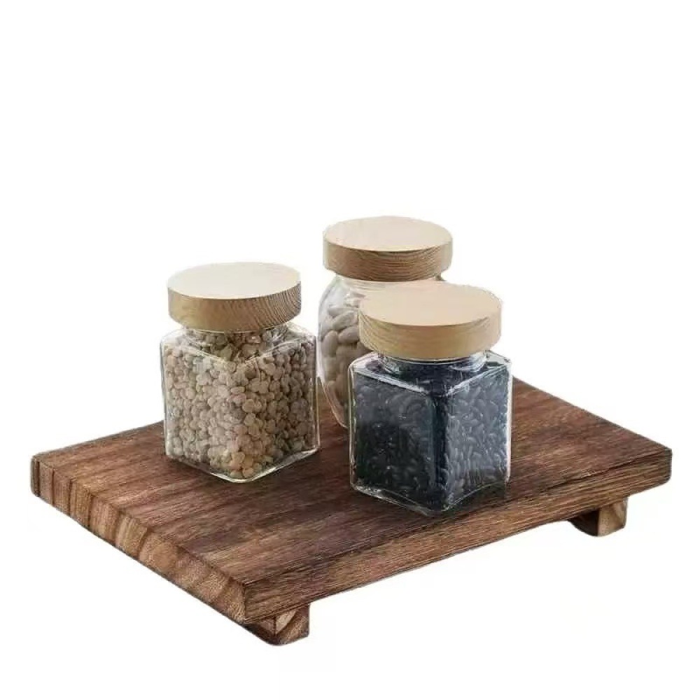 Nampan Penyimpanan Kayu Perseg - Vanity Home Decor ulasan dan harga