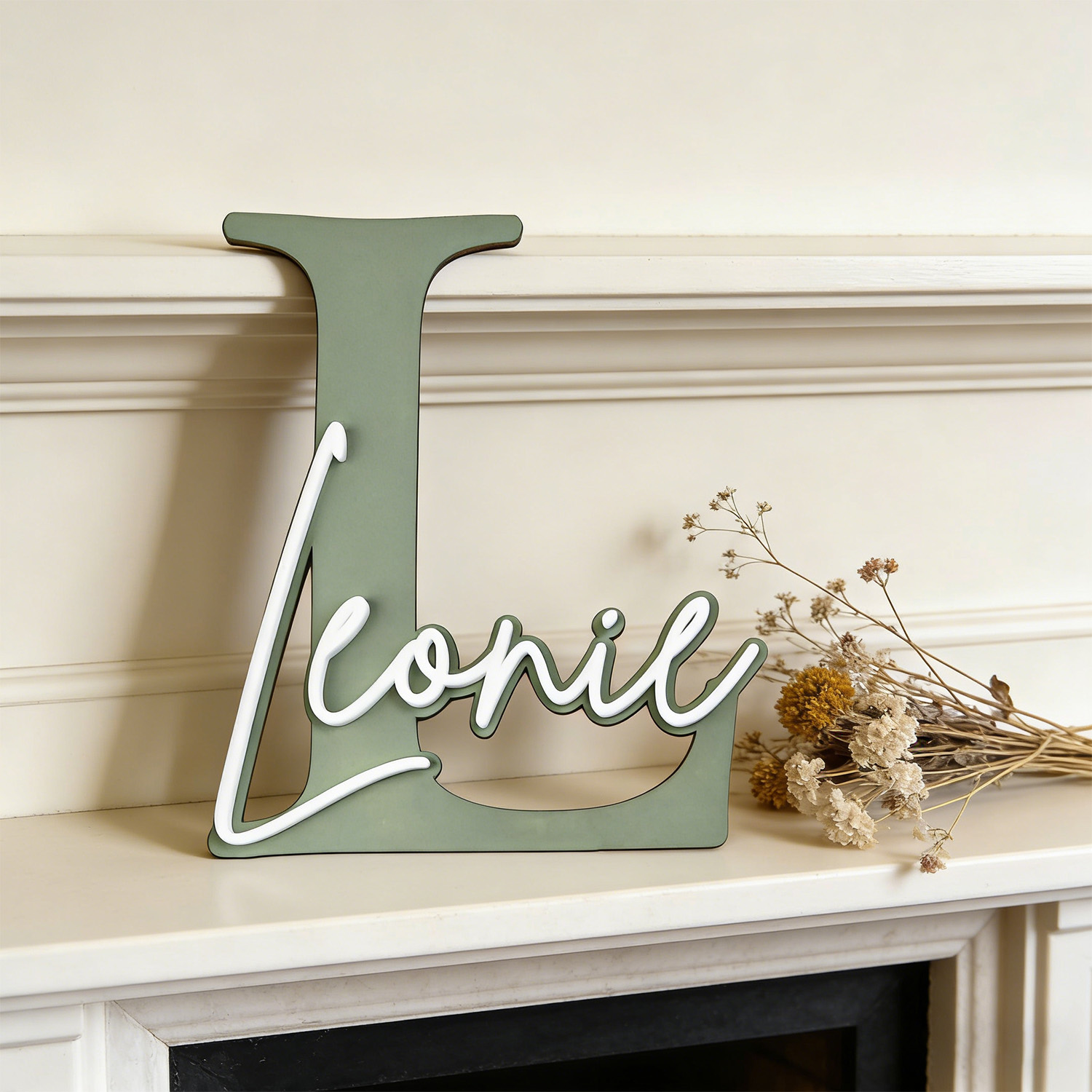 1 Buah Plakat Dekorasi Nama Ka - Home Decor Happy ulasan dan harga