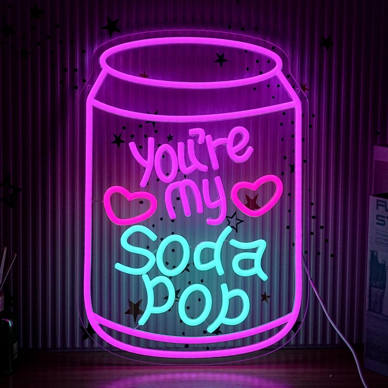 Lampu LED Neon Romantis yang D - Home Decor Aesthetic ulasan dan harga