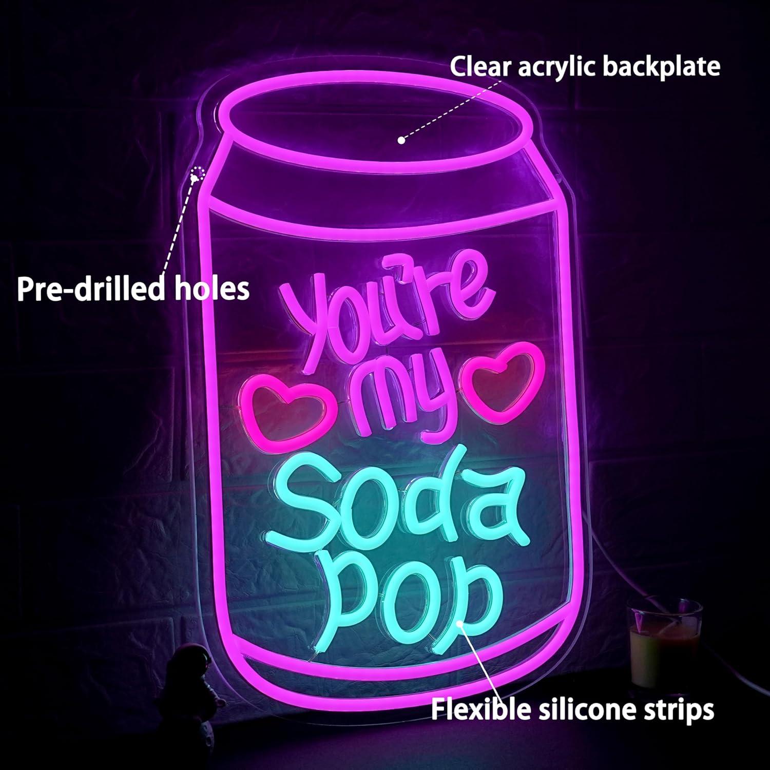 Lampu LED Neon Romantis yang D - Home Decor Aesthetic ulasan dan harga