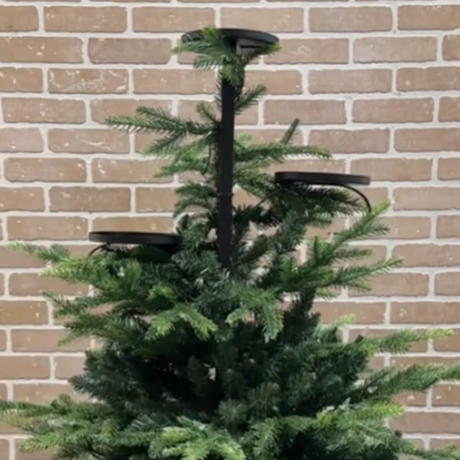 Hiasan Pohon Natal Triple Tree - Home Decor Xmas Tree ulasan dan harga
