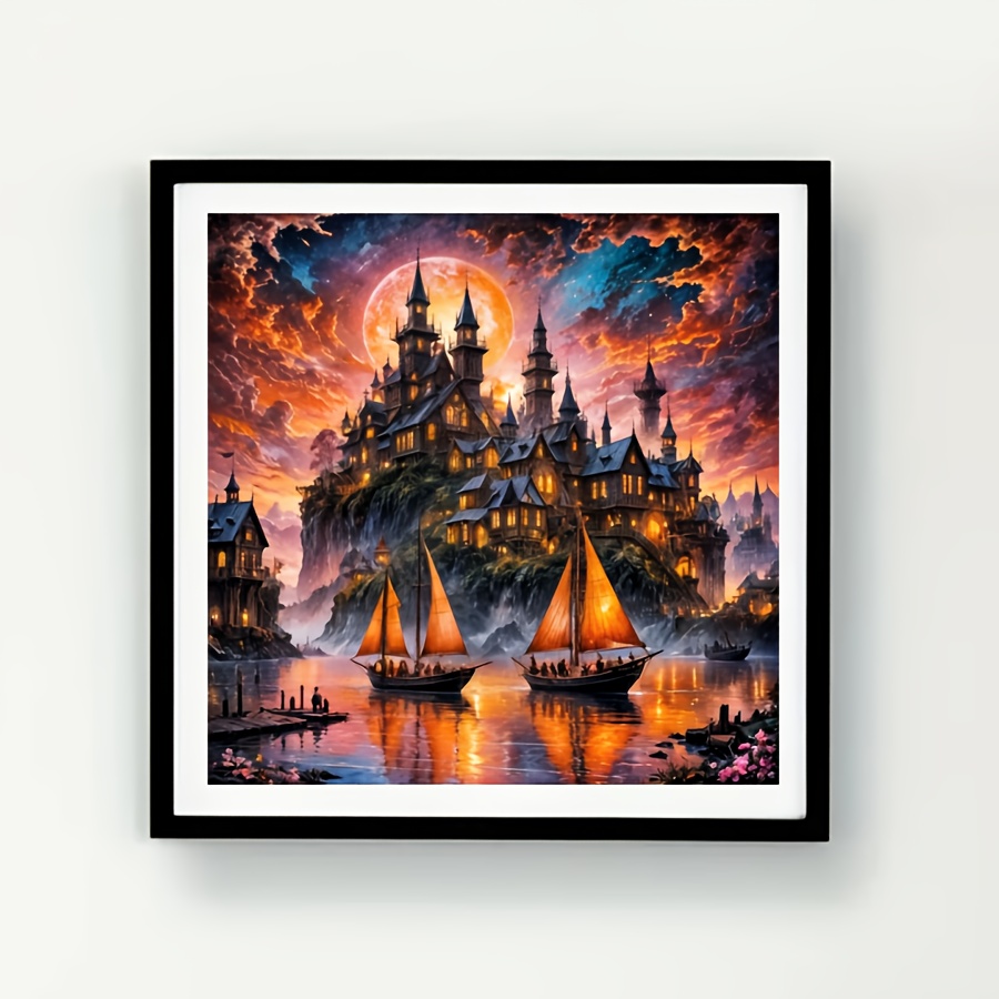 Puzzle Jigsaw Kastil Di Bawah  - Home Decor Under 500 ulasan dan harga