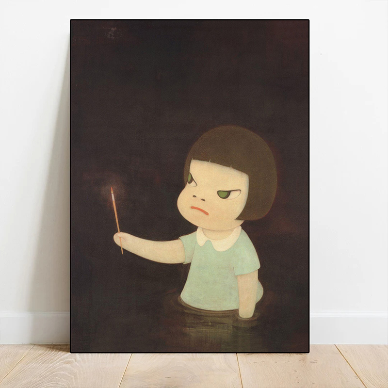 1 Buah Lukisan Kanvas Tanpa Bi - Geometric Wall Art ulasan dan harga