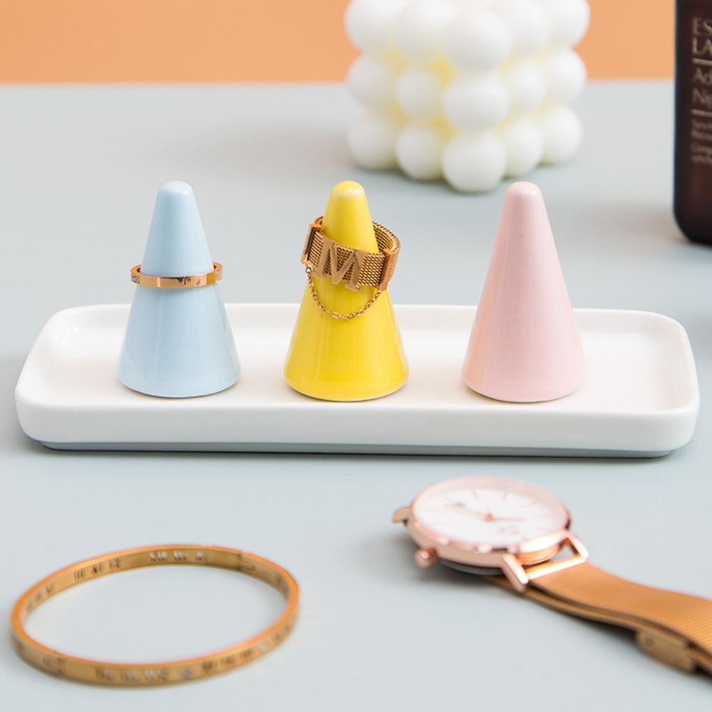 Alat peraga perhiasan bentuk j - Ceramic Trinket Dish ulasan dan harga
